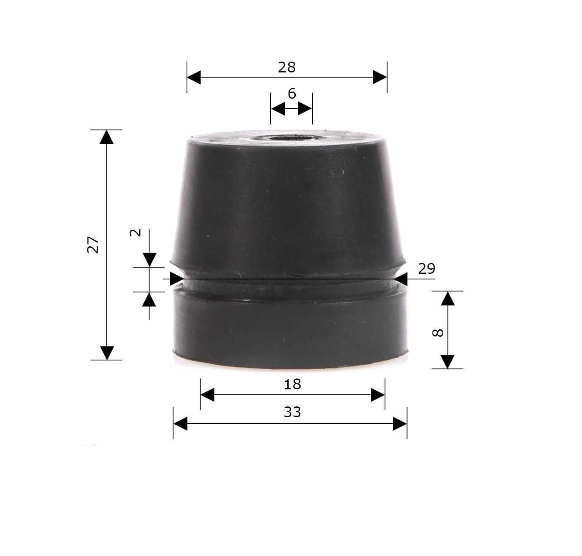 Amortizor compatibil Stihl 034/036/046/MS 340/MS 360/MS 440/MS 460/TS 400