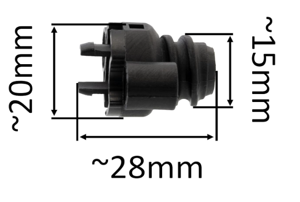 Amortizor complet drujba compatibil Stihl MS 341/MS 361/Ms 362 (cilindru)