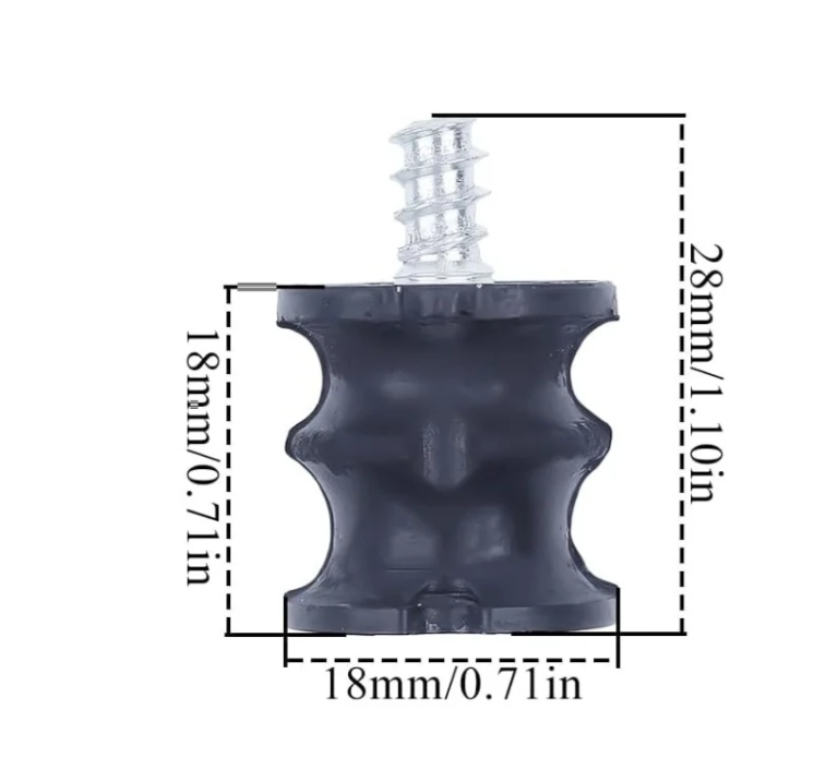 Amortizor drujba Husqvarna 61/66/262/268/272 (model mic)
