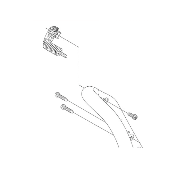 Amortizor maner drujba Husqvarna 555/560/562