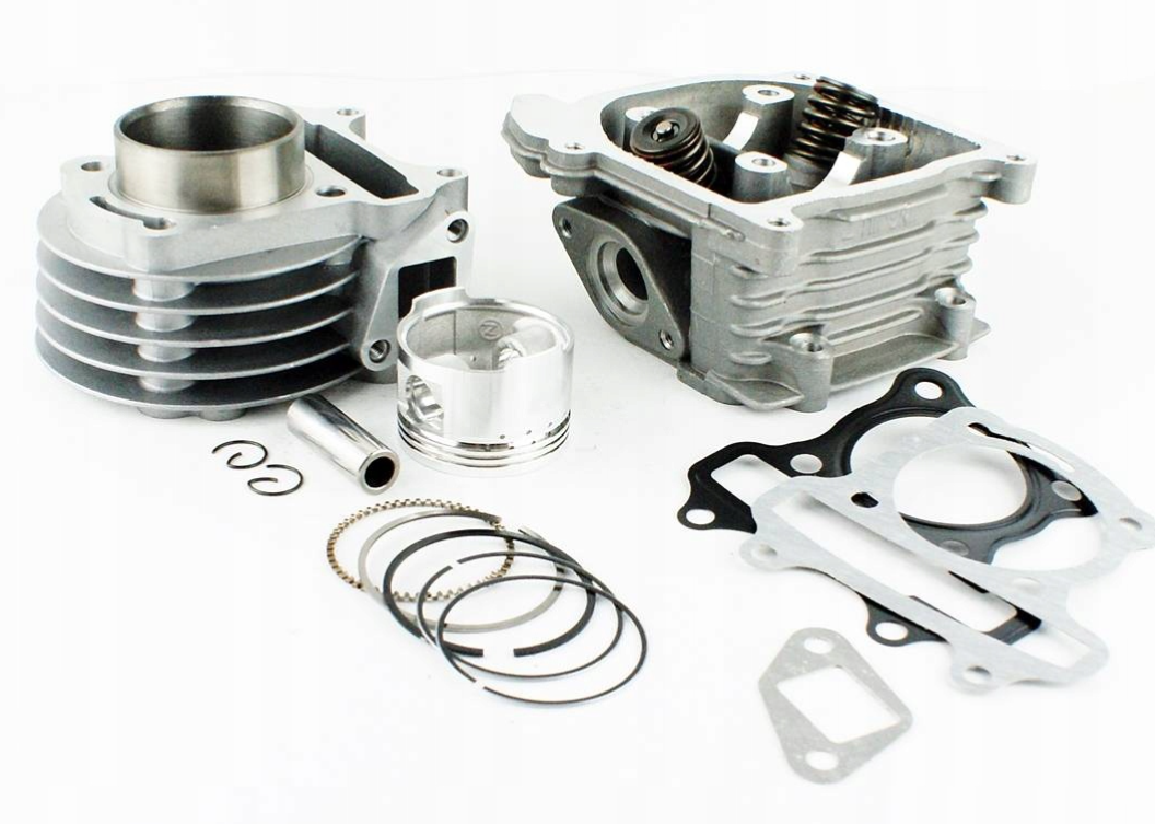 Set Motor/ Kit cilindru + Chiulasa Scuter GY6 125cc , 4T