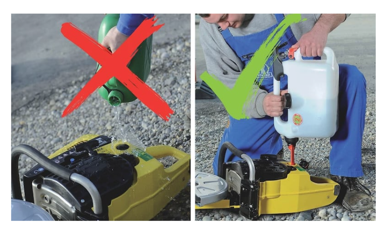 Canistra 6L cu robinet de dozare a debitului drujba