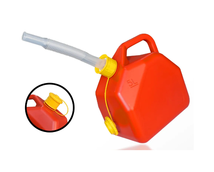 Canistra combustibil 5L + palnie cu supapa (model 2)