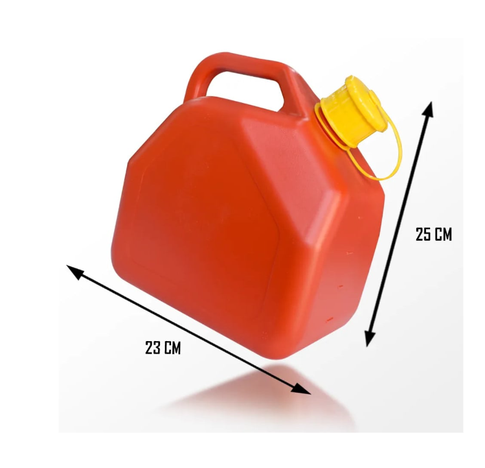 Canistra combustibil 5L + palnie cu supapa (model 2)