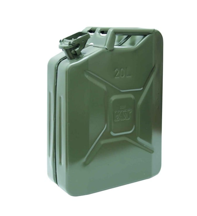 Canistra metal pentru ulei si benzina 20 L (drujba)