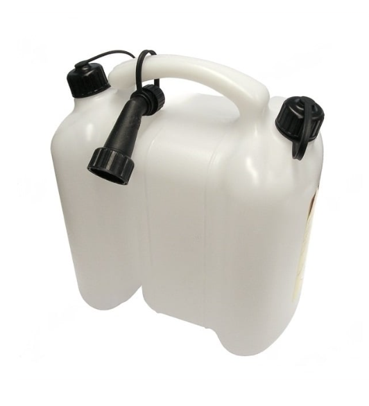 Canistra plastic pentru ulei si benzina 6+3L