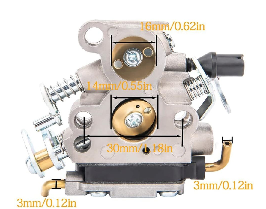 Carburator drujba Husqvarna 235, 235e, 236, 240, 240e (cal. 2)
