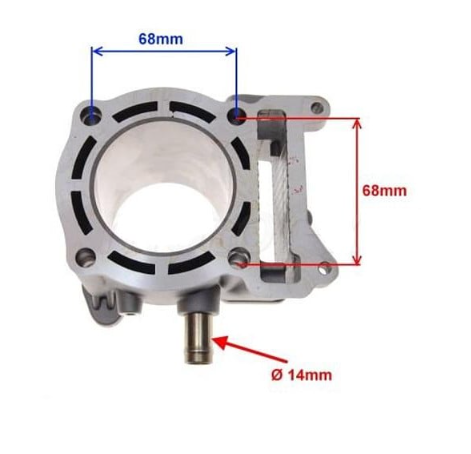 Kit cilindru set motor ATV Linhai 150cc -4T