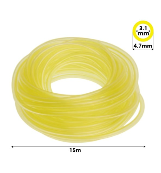 Furtun benzina / ulei drujba 4.7mm x 3.1m (rola 15m)