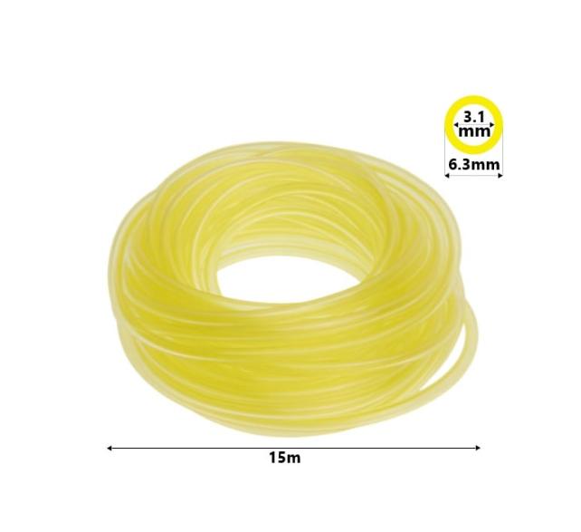 Furtun benzina / ulei drujba 6.3mm x 3.1m (rola 15m)