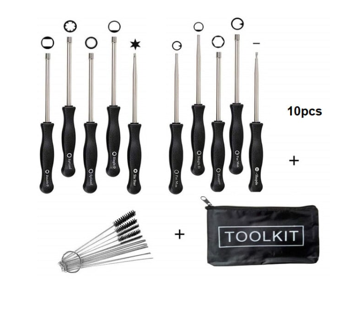 Set 10 surubelnite pentru reglat carburatorul drujba