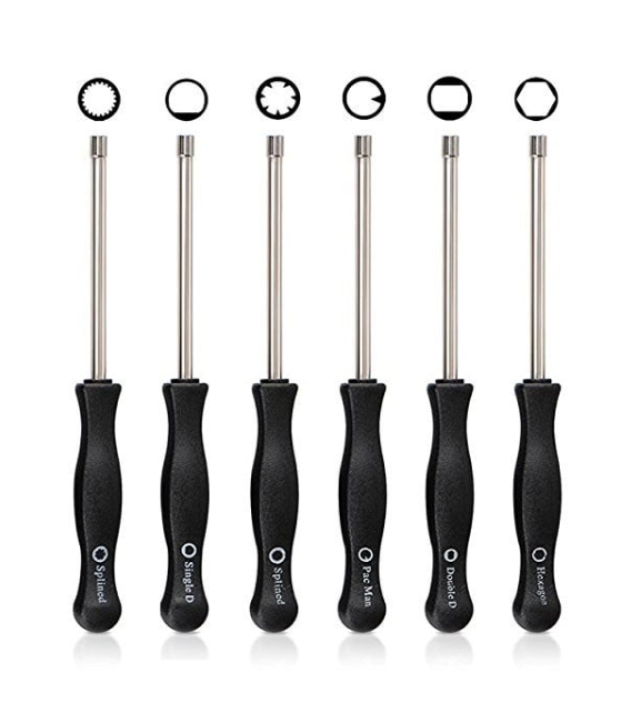 Set 6 surubelnite pentru reglat carburator drujba