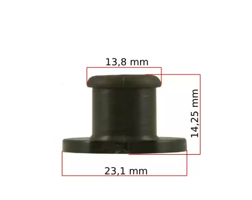 Suport amortizor drujba compatibil Stihl MS 170 - MS 390, 017 - 039 (mare)