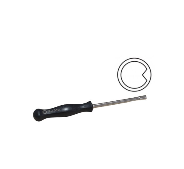 Surubelnita pentru reglat carburator (forma Pac Man)