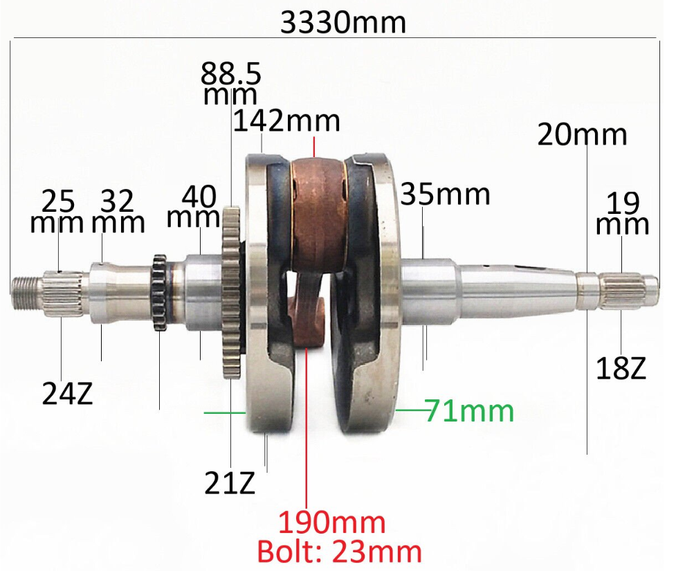 Ambielaj ATV CFMOTO 500cc -4T