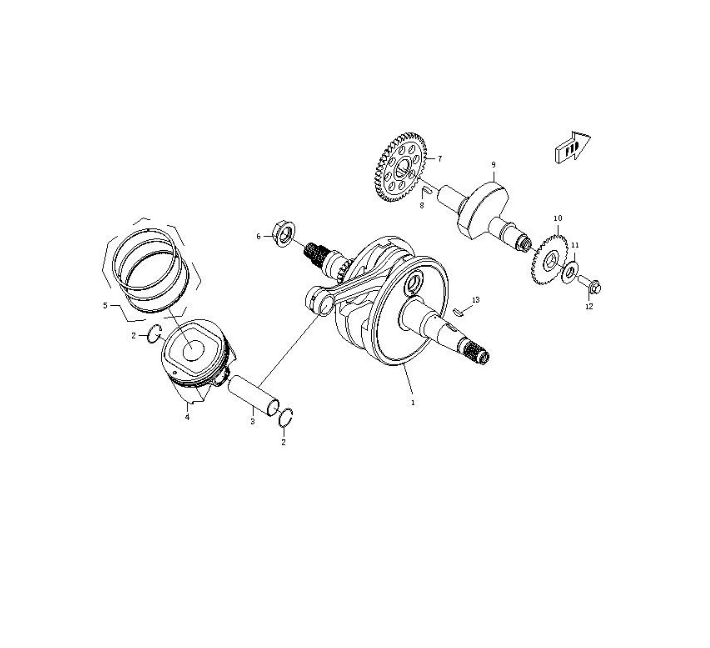 Ambielaj ATV CFMOTO 500cc -4T
