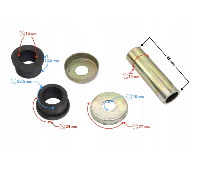 Kit Bucsa brat suspensie ATV 110cc 125cc-4T