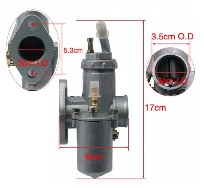 Set carburatoare Motocicleta BMW R50,R60,URAL M72 (stanga dreapta)