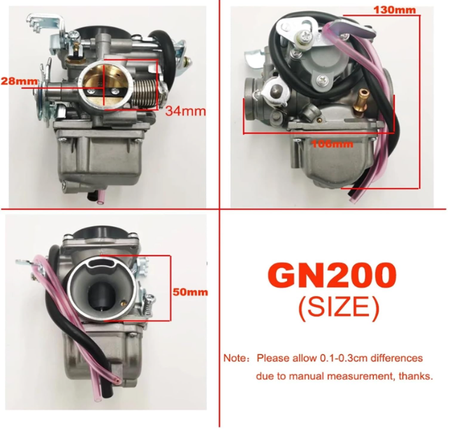 Carburator Motocicleta/ATV Suzuki GN 200 GTX 200 200cc-4T