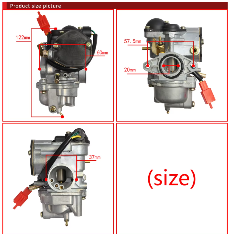 Carburator scuter Suzuki Ad, Katana, Morini, Italjet 50cc , 2T