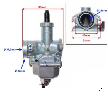 Carburator ATV 150-200CC