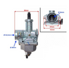 Carburator ATV CG125  125cc , PZ26 , motor in 4 timpi