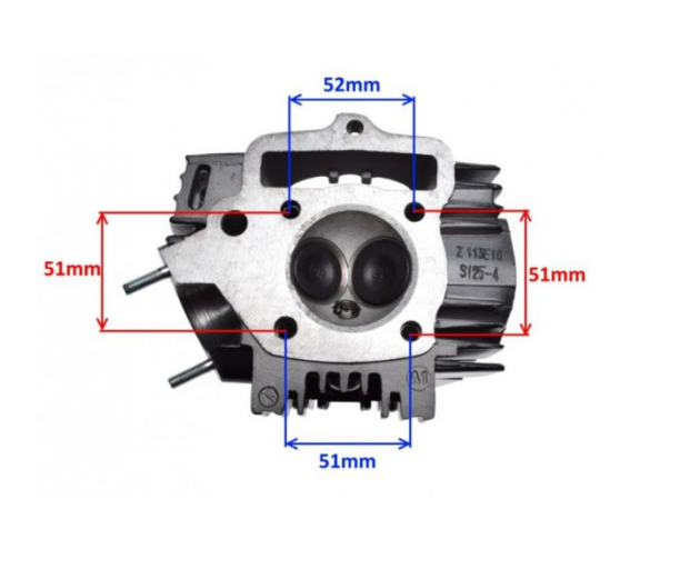 Chiulasa Cross 125cc-4T