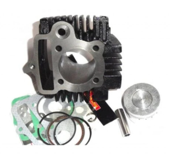 Set Motor Complet/Kit Cilindru Cross/ATV 107-125cc + Chiuloasa Cross/ATV 107-125cc 4T