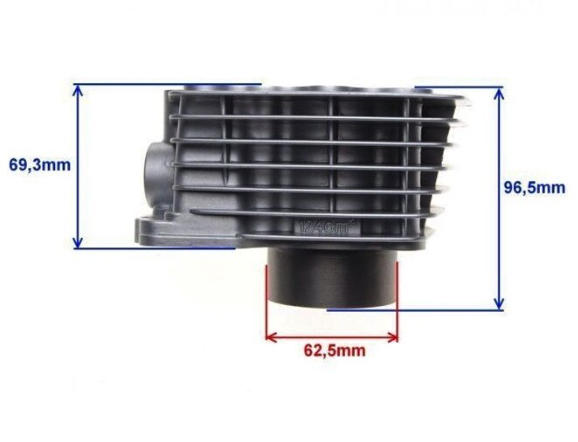 Set motor/Kit Cilindru ATV CG 125cc ,/Loncin /Honda 56.4MM , 4T