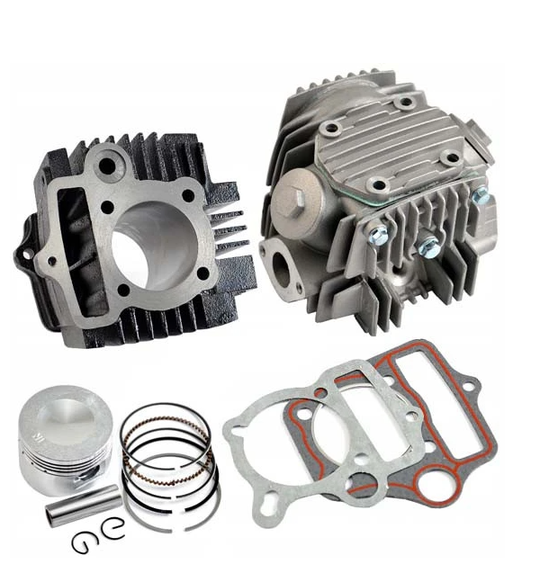 Set Motor Complet/Kit Cilindru Cross/ATV 107-125cc + Chiuloasa Cross/ATV 107-125cc 4T