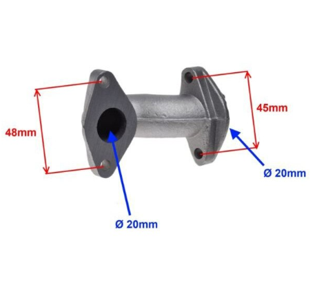Cot admisie/carburator ATV 110cc