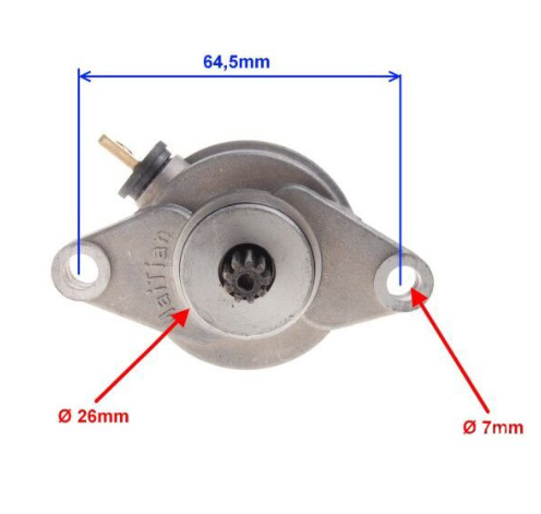 Electromotor scuter Aprilia/MBK Booster/BWS 100cc