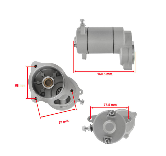 Electromotor ATV Polaris 250-400cc -4T