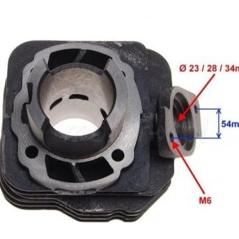 Kit cilindru set motor Yamaha/Aprilia 50cc,40mm bolt de 10mm