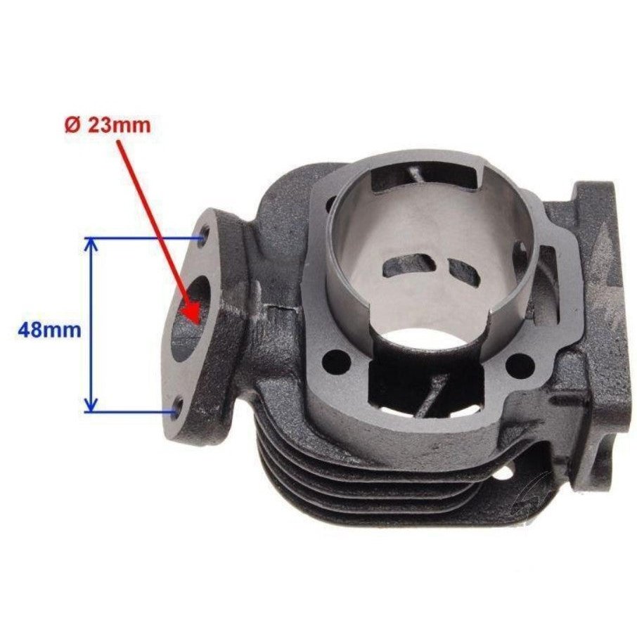 Kit cilindru set motor Yamaha/MBK JOG80 ,47mm bolt de 10mm