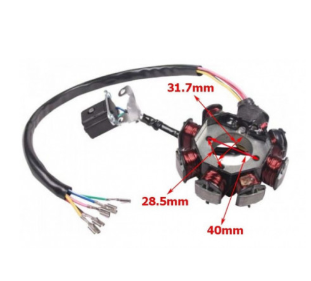 Magnetou ATV CG125 125-200cc 8 bobine 5 fire -4T