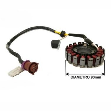 Magnetou stator Linhai 300 , mufa etansa, 93mm