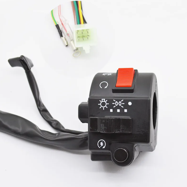 Set manete control complete (stanga dreapta) scuter Suzuki GN125 GS125 125cc