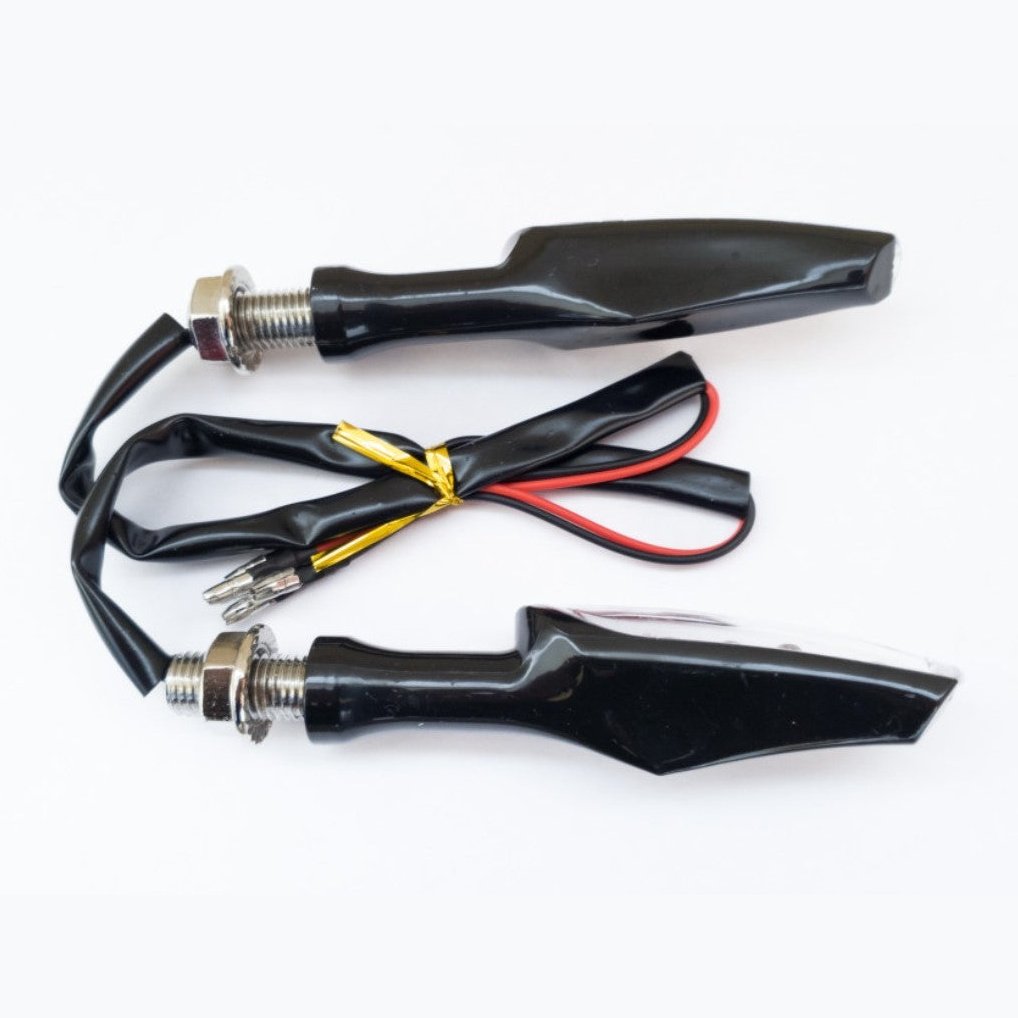 Set semnalizari moto led negre
